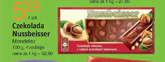 E.Leclerc Czekolada Nussbeisser Mondelez 100 g oferta