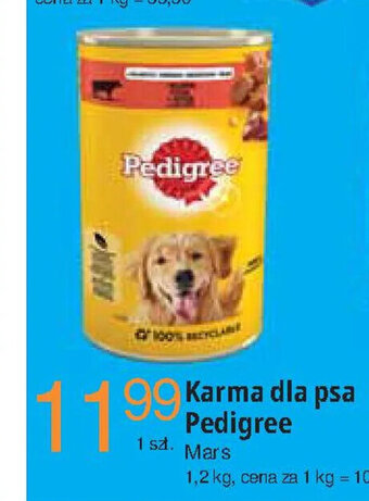 E.Leclerc Karma dla psa Pedigree 1,2kg oferta