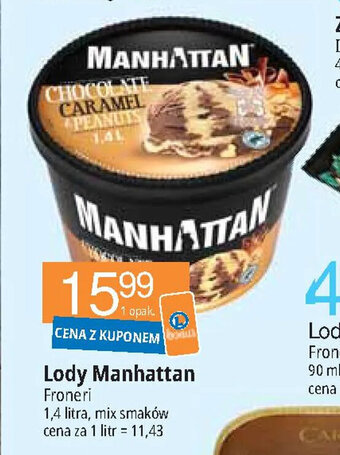 E.Leclerc Lody Manhattan Froneri 1,4l oferta