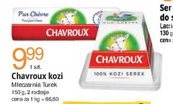 E.Leclerc Mleczarnia Turek Chavroux kozi 150 g oferta