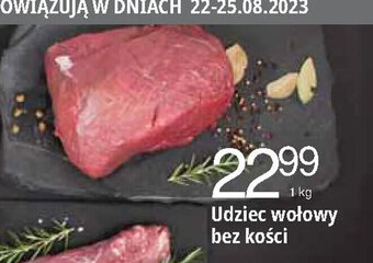 E.Leclerc Udziec wołowy bez kości 1kg oferta