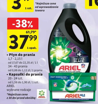 Intermarche • Płyn do prania 1,7-2,15l • Kapsułki do prania 20-24szt. oferta