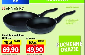 Lidl Patelnia aluminiowa 24 cm oferta