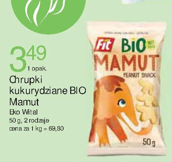 E.Leclerc Eko Wital Chrupki kukurydziane BIO Mamut 50g oferta