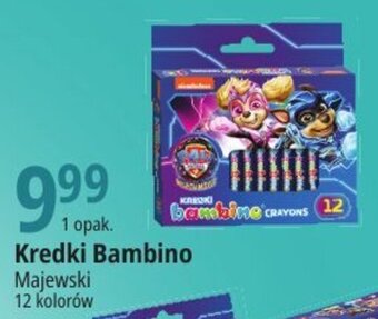 E.Leclerc Kredki Bambino Majewski 12 kolorów oferta