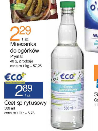 E.Leclerc Ocet spirytusowy 500ml oferta