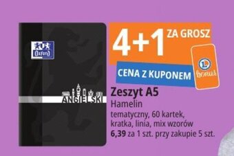 E.Leclerc Zeszyt A5 Hamelin oferta
