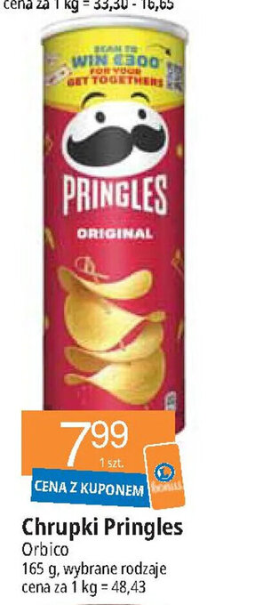 E.Leclerc Chrupki Pringles 165 g oferta