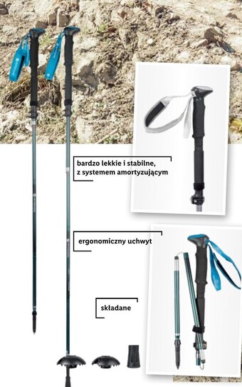 Lidl Kije trekkingowe rocktrial oferta