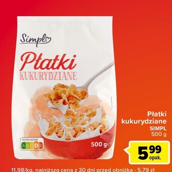 Globi Płatki kukurydziane simpl oferta