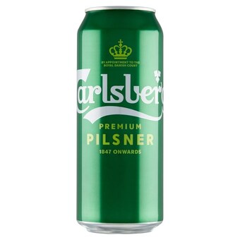 Biedronka Carlsberg premium pilsner piwo jasne 500 ml oferta