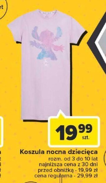 Carrefour Koszula nocna dziecięca oferta