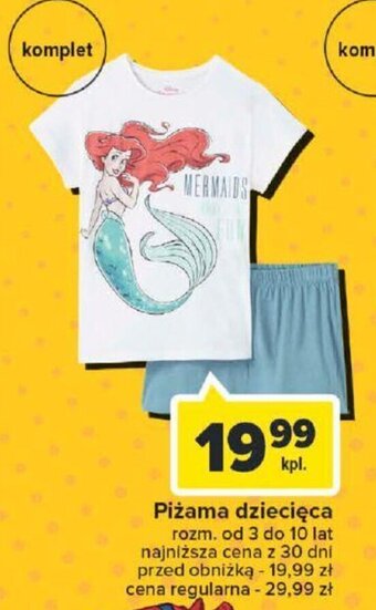 Piżama dziecięca