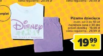 Carrefour Piżama dziecięca oferta