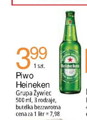 E.Leclerc Piwo Heineken 500 ml oferta