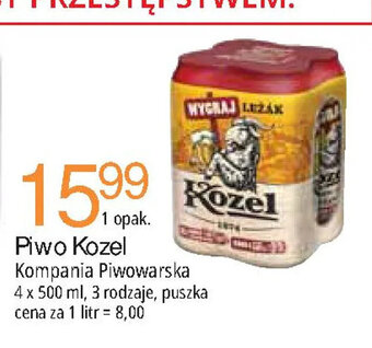 E.Leclerc Piwo Kozel 4 x 500 ml oferta
