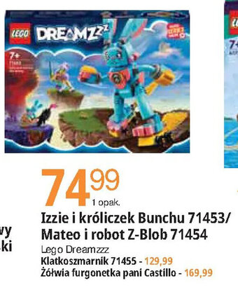 E.Leclerc Izzie i króliczek Bunchu 71453/ Mateo i robot Z-Blob 71454 oferta
