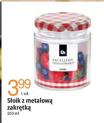 E.Leclerc Słoik z metalową zakrętką 1 szt. oferta