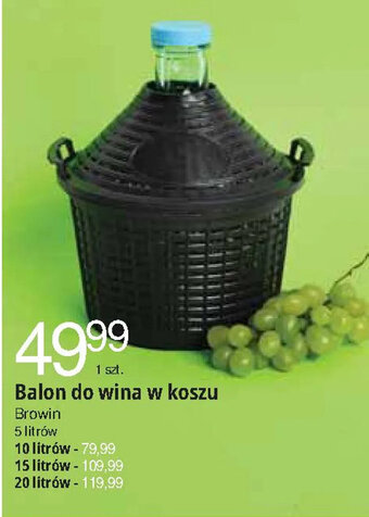 E.Leclerc Balon do wina w koszu oferta