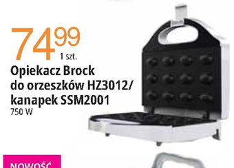 E.Leclerc Opiekacz Brock do orzeszków HZ3012/ kanapek SSM2001 oferta