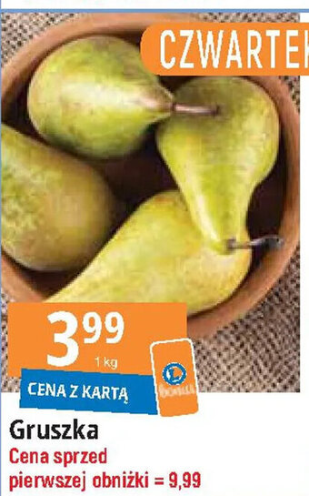 E.Leclerc Gruszka 1 kg oferta
