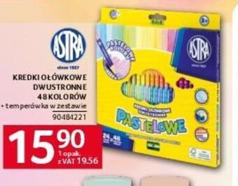 Selgros KREDKI OŁÓWKOWE DWUSTRONNE 48 KOLORÓW oferta