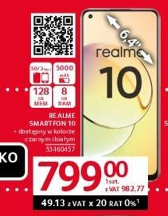 Selgros REALME SMARTFON 10 oferta