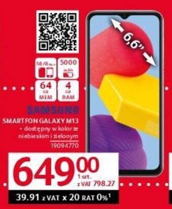 SMARTFON GALAXY M13