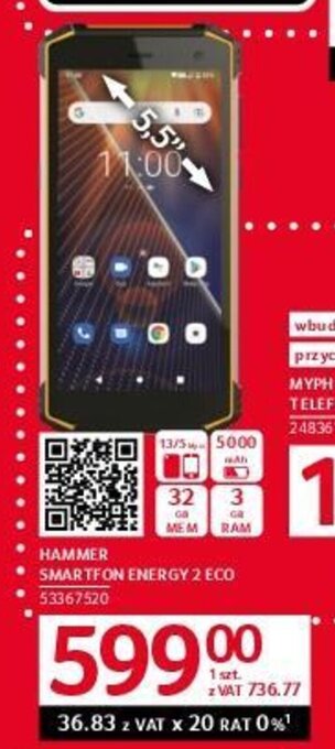 HAMMER SMARTFON ENERGY 2 ECO