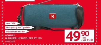 GEMBIRD GŁOŚNIK BLUETOOTH SPK-BT-17G