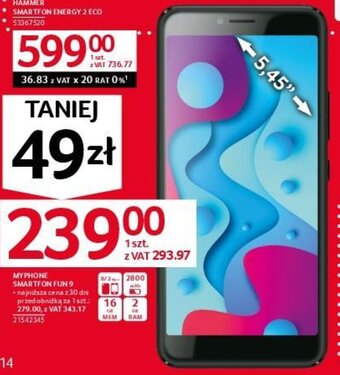 MY PHONE SMARTFON FUN 9