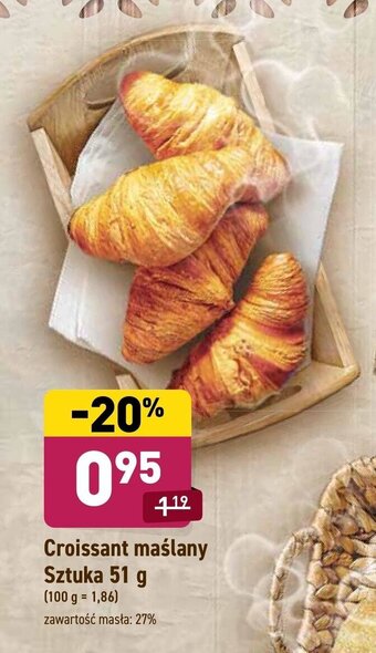ALDI Croissant maślany 51g oferta
