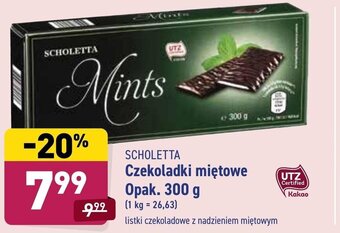 ALDI Czekoladki miętowe 300G oferta