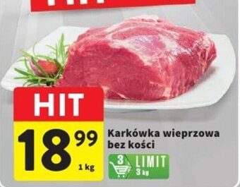 Intermarche Karkówka wieprzowa bez kości 1kg oferta