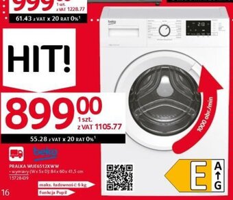 Selgros PRALKA WUE6512XWW oferta
