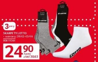 Selgros SKARPETY LOTTO oferta
