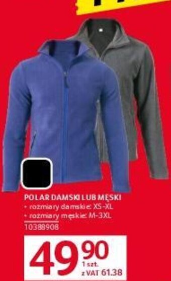 Selgros POLAR DAMSKI LUB MĘSKI oferta