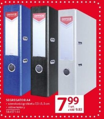 Selgros SEGREGATOR A4 oferta