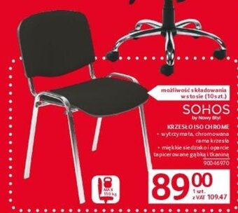 Selgros KRZESŁO ISO CHROME oferta
