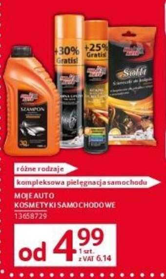 Selgros MOJE AUTO KOSMETYKI SAMOCHODOWE oferta