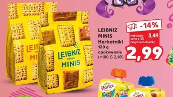Kaufland LEIBNIZ MINIS Herbatniki 120g oferta