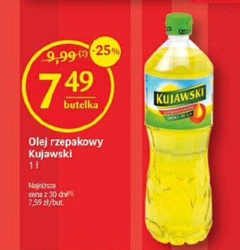 Delikatesy Centrum Olej rzepakowy Kujawski 1 l oferta