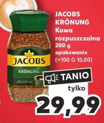 Kaufland JACOBS KRÖNUNG Kawa rozpuszczalna 200 g oferta