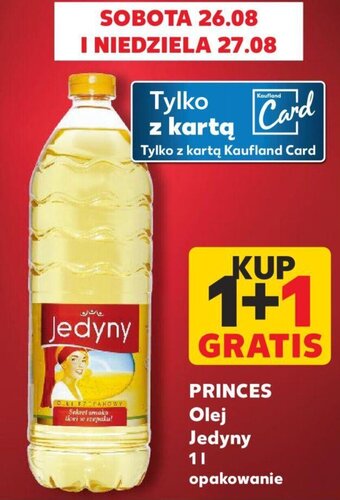 Kaufland PRINCES Olej Jedyny 1l oferta