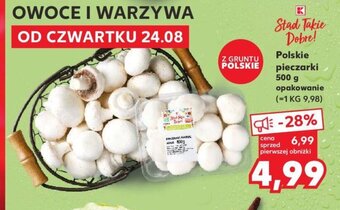 Kaufland Polskie pieczarki 500 g oferta