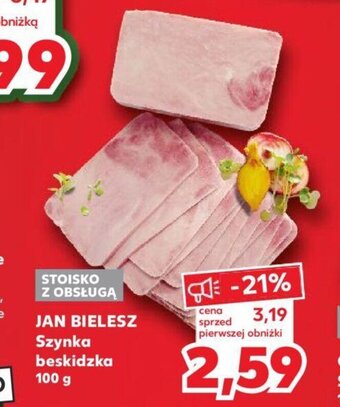 Kaufland JAN BIELESZ Szynka beskidzka 100 g oferta