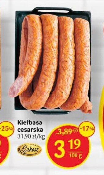 Delikatesy Centrum Kiełbasa cesarska 100 g oferta