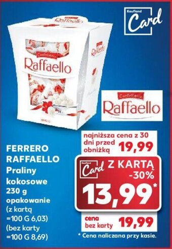 Kaufland FERRERO RAFFAELLO 230g oferta