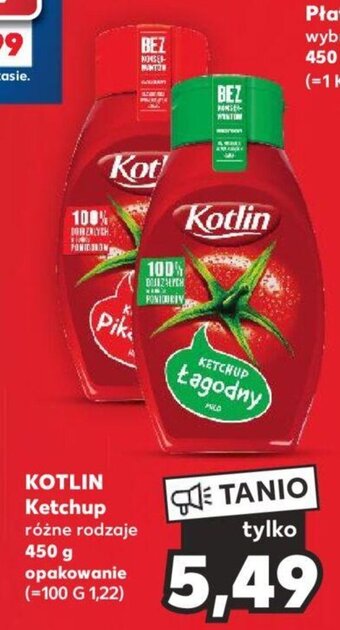 Kaufland KOTLIN Ketchup 450 g oferta