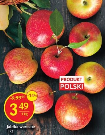 Delikatesy Centrum Jabłka wczesne 1 kg oferta